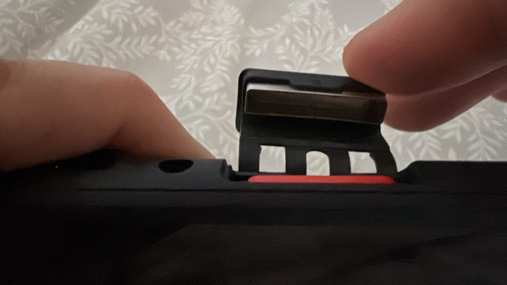 nintendo switch 2 game card slot close-up