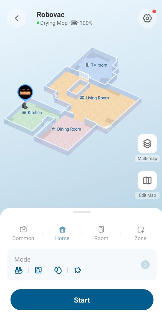 Eufy Omni E25 map 1
